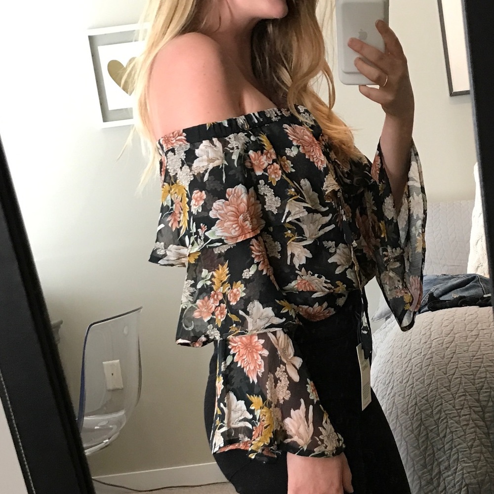 Dress Forum off the shoulder blouse